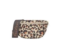 Fritzi Bum Bag Medium Limited Leo Camel Sac Banane Femme en Toile Motif Léopard avec Fermeture Éclair Porté Travers pour Quotidien Voyage Loisirs 3 L Beige-Marron