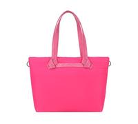 Fritzi Cloud Shopper Sac à main végétalien ultra léger pour femme avec fermeture éclair, poches intérieures et poche plaquée 29,5 x 37 x 13 cm, rose, noir, jaune, vert, Rose