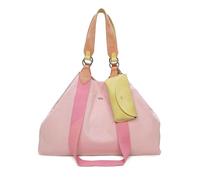 Fritzi Izzy Canvas Candy Shopper Sac cabas mélange coton Femme Sac à main Festival Ville Plage vegan étui lunettes amovible 36 x 50 x 16 cm, Rose candy