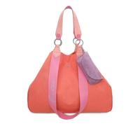 Fritzi Izzy Canvas Fruity Shopper Sac cabas mélange coton Femme Sac à main Festival Ville Plage vegan étui lunettes amovible 36 x 50 x 16 cm, Orange