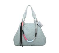 fritzi izzy medium limited leo rainbow sky shopper sac épaule femme bleu clair nylon fermeture éclair 33 x 42 x 15 cm