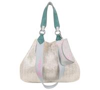 Fritzi aus Preußen – Sac à bandoulière Izzy Medium Limited Painted Straw – 43 cm Argent