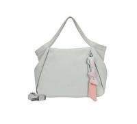 Fritzi Slouchy Sky Shopper Sac épaule femme nylon sac shopper sac main fermeture éclair poche intérieure bandoulière réglable quotidien voyage loisirs 30 x 48 x 14 cm, Pêche, Léopard, Noir, Bleu-Vert