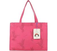 Fritzi x Frida Kahlo Easy01 Kolibri Canvas Pinki Shopper Sac Cabas Femme Sac à Main Loisirs Ville Fermeture Éclair Anses 34 x 46,5 x 23 cm, Rose