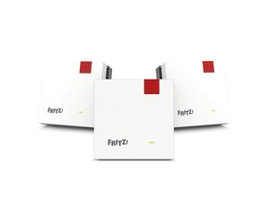 FritzMesh Set 1600 Set of 3 (3 x FritzRepeater, Ideal for Internet Router or F