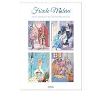 Frivole Malerei 2026. Nackte Tatsachen von Umberto Brunelleschi (Wandkalender 2026 DIN A2 hoch), CALVENDO Monatskalender: Ohlala: Von hübschen Brüsten und nackten Popos