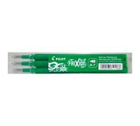 Frixion Ball - Ensemble De 3 Recharges - Vert - Pointe Moyenne | Pilot