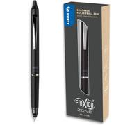 Frixion Ball Zone Noir In Gift Box - Premium Erasable Retractable Pen With Thermosensitive Ink - Refillable And Ergonomic Rollerball Pen - Black Ink - Medium Point