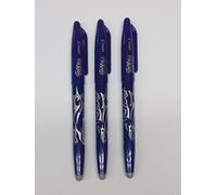 Frixion Lot 3 stylos Bleu