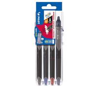 Frixion Point Clicker Ligne Fine 4 Pièce Set 2 Go Étui Noir Bleu Rouge