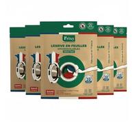 Frixy - Pack 5 sachets (100 lavages) - Feuilles de Lessive hydrosolubles parfum forêt (Sachet de 20 Feuilles) - Fabriqué en France