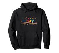 Friyay! Célébration Festive du Week-End pour Les Enseignants Sweat à Capuche, Unisexe pour Adultes, Noir, XL