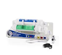 Frizzlife BFRO100 Système d'osmose inverse pour aquarium 3 niveaux Countertop RO Système de filtration d'eau potable avec manomètre compact 100 GPD