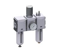 FRL 3 Parties G1/2'' 3500l/min 0.1-2.0bar/1-29psi Semi-Auto Polycarbonate Futura 2