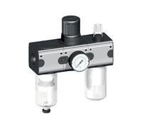 FRL 3 Parties G3/4'' 5800l/min 0.5-10.0bar/7-145psi Cage de Protection Semi-Automatique en Polycarbonate Multifix 2