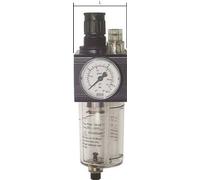 FRL G1/4'' 1400l/min 0.5-10.0bar/7-145psi Combo Métal Manuel 1