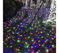 Froadp 100m Guirlandes Lumineuse Exterieur 1000 LEDs Filet Lumineux Noël Chaîne de Lampes avec 8 Modes d'éclairage & Fonction de Mémorisation & EU-Prise IP44 pour mariage Fête (Coloré)