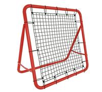 Froadp 100x100x65cm Filet de Rebond de Football, Buts de Rebondisseur Portable avec Tube d'acier et Filet PE, Rebondissement Football Trainer pour Les d'entraînement et Les Coups de Pied de Football