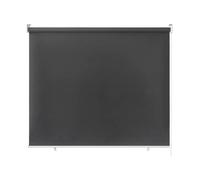 Froadp 140x140cm Auvent Vertical Store Enrouleur Extérieur Aveugle la Vie Privée Store Fenêtre Balcon Rouleaux pour Les Fenêtres Fonction Thermique Réfléchissante pour Fenêtres et Portes (Anthracite)