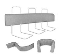 Froadp 180 cm - Protection de bord de lit pour enfant - Réglable en hauteur - Antidérapante - Avec fermeture éclair - Pliable - Pour tout-petits et bébés