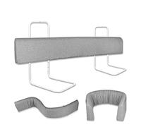 Froadp 360 cm - Protection de bord de lit pour enfant - Réglable en hauteur - Antidérapante - Avec fermeture éclair - Pliable - Pour tout-petits et bébés