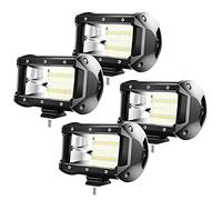 Froadp 4x72W LED Phares Supplémentaires de Voiture, IP67 Lampe Auxiliaire LED Étanche, Lumière de Brume de Voiture, Lampes de Travail de Haute Qualité, Feux de Recul pour SUV LKW UTV