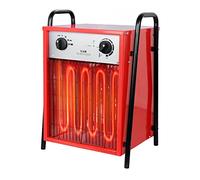 Froadp 9KW Radiateur Soufflant Électrique Régulateur de Température à 4 Vitesses Chauffage Ventilateur avec Protection Contre la Surchauffe et Base Antidérapante(Industriel 400V)