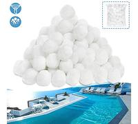 Froadp Balles Filtrantes pour Piscine, 2100g Boules de Filtre en Polyéthylène à Forte Capacité D'adsorption, Accessoires du Système de Filtration Écologique, Peut Remplacer 75kg Sable Filtrant