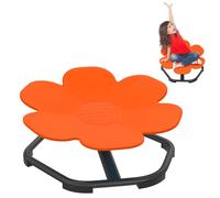 Froadp Chaise carrousel sensorielle autisme pour enfant - Chaise pivotante pour enfants - Entraînement physique et équilibre - Sensoriels - Autisme - Jouet d'équilibre - Orange