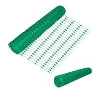 Froadp Clôture de pâturage - 1 m x 50 m - Filet de protection en plastique - Clôture mobile multifonction - Filet d'avertissement - Clôture de moutons - Clôture pour chien - Filet de protection -
