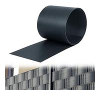 Froadp Lot de 30 bandes brise-vue en PVC rigide opaques pour clôture à double fil - 250 x 19 cm - En plastique - Brise-vue et brise-vue - Pour balcon, jardin - Anthracite