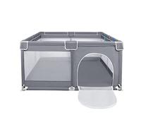 Froadp Parcs et Enclos pour Bébé Intérieur, Playpens Pliable pour Enfants, Barrière de Sécurité avec Filet Respirant et Base Antidérapante, Centre d'Activité Mobile Grille de Protection (127x127x68cm)