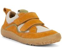 Froddo Baskets Mega flexibles - Base pieds nus - Cuir + empiècement en maille v G3130260, Orange, 26 EU