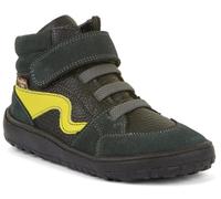 Froddo Chaussures mi-hautes pieds nus en cuir, membrane TEX + insert textile *Couleur au choix s.A G3110265, Noir/vert, 31 EU