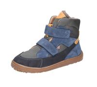 Froddo G3160252 Bottes d'hiver Barefoot UP TEX avec doublure en laine vierge, double fermeture, denim, 34 EU Large