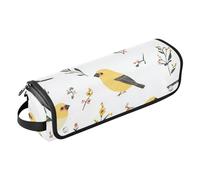 FRODOTGV Bowling Sports Orange 2 en 1 Organiseur d'outils de cheveux et tapis résistant à la poussière Sac de voyage pour fer plat Outils chauds et accessoires de soins capillaires, 14, 1 Size