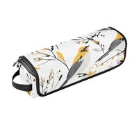 FRODOTGV Bowling Sports Orange 2 en 1 Organiseur d'outils de cheveux et tapis résistant à la poussière Sac de voyage pour fer plat Outils chauds et accessoires de soins capillaires, 13, 1 taille, 1