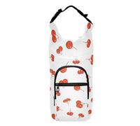 FRODOTGV Cherry Sac à bandoulière isotherme pour bouteille d'eau pour la randonnée Convient aux bouteilles de 50/61/81/1,2 l