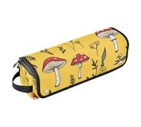 FRODOTGV Dictyophora Indusiata Red Champignons Jaune Hot Hair Tools Travel Bag and Heat Resistant Mat Waterproof Flat Curling Irong Travel Organizer for Hot Tools Curling Iron Flat Iron Hair, 1 Size
