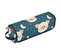 FRODOTGV Étui de voyage 2 en 1 pour fer à friser avec coussinet résistant à la chaleur, support de voyage pour fer à friser plat, outils chauds et accessoires de soins capillaires pour femme, Visages