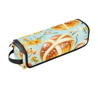 FRODOTGV Happy Easter Hot Cross Buns Organiseur 2 en 1 pour outils de cheveux avec tapis en fer à friser étanche pour fers plats, lisseurs, fers à friser, 01, 1 Size