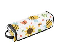 FRODOTGV Happy Good Luck Cottage Butterfly Hair Tools Sac de voyage avec tapis en fer Grand étui de voyage pour outils chauds Fer à friser Fer à friser Fer Plat Volumiseur de cheveux Styler, Happy