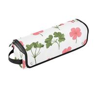 FRODOTGV Hot Hair Tools Sac de voyage avec tapis résistant à la chaleur, dessin animé Narcisse vert sauge pour outils chauds, fer à friser, fers plats, volumateur de cheveux, 05, 1 Size