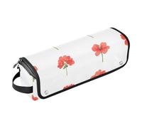 FRODOTGV Hot Hair Tools Sac de voyage avec tapis résistant à la chaleur, dessin animé Narcisse vert sauge pour outils chauds, fer à friser, fers plats, volumateur de cheveux, 03, 1 Size