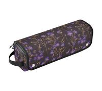 FRODOTGV Little Flowers Organiseur 2 en 1 pour outils de cheveux avec coussinet résistant à la chaleur, étui de transport portable pour fer à lisser, fer à friser, sèche-cheveux pour femme, Petites