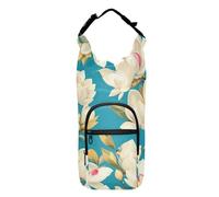 FRODOTGV Magnolia Porte-bouteille d'eau polyvalent cyan clair pour bouteille d'eau de randonnée Convient aux bouteilles de 50/61/81/1,2 l