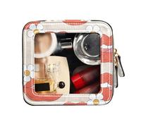 FRODOTGV Mini trousse de maquillage transparente avec lèvres pour femme Comic - Pop Art - Trousse de toilette transparente pour vernis à ongles, Pop Art Lèvres Féminines BD, 1 Size