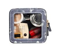 FRODOTGV Mini trousse de toilette de voyage étanche transparente pour sac à main Motif astronautes Constellations Planètes Bleu, Astronautes Constellations Planètes Bleu, 1 Size
