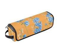 FRODOTGV Nature Gardenia Étui de voyage 2 en 1 pour fer à friser avec tapis amovible résistant à la chaleur, étui de transport portable pour fer à lisser, fer à friser, sèche-cheveux, 16, 1 Size