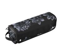 FRODOTGV Nature Lily Sac de voyage pour outils de cheveux Rose vif et tapis résistant à la chaleur avec fermeture éclair pour femme Rangement essentiel amovible pour outils chauds Fers plats Volumizer